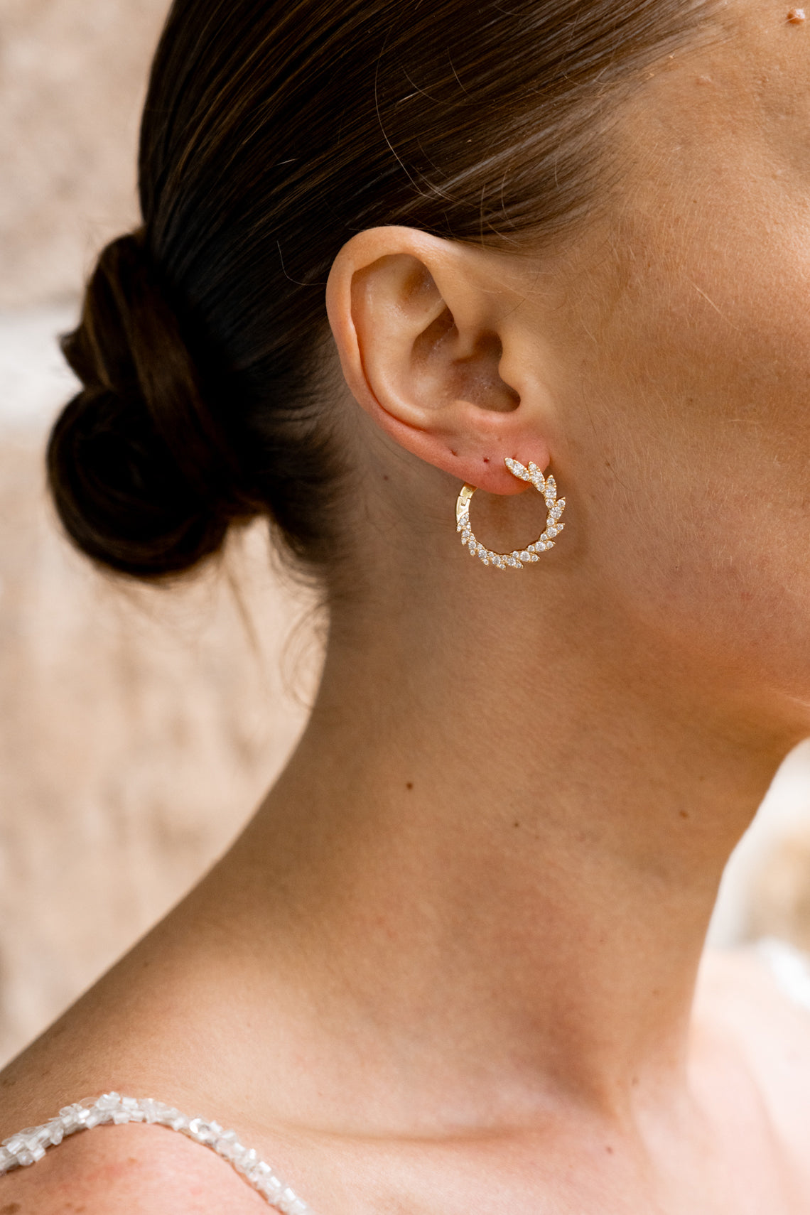 SYDNEY SOIRÉE POINT PIPER EARRINGS GOLD-PEROZ Accessories
