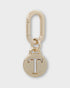 Letter T Charm With Oval Hinge Ring Clip-Accessories-PEROZ Accessories