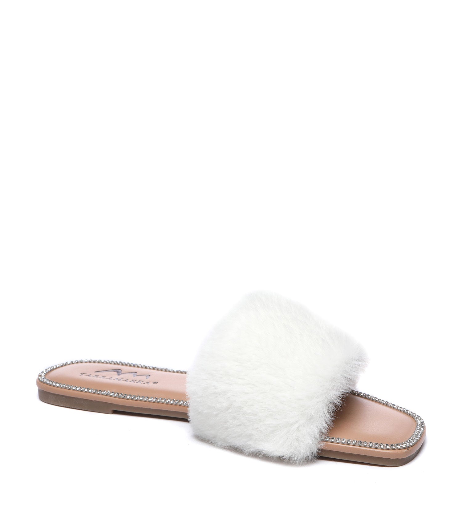 TARRAMARRA Fluffy Diamante Sandals for Women - TA7058-Sandals-PEROZ Accessories