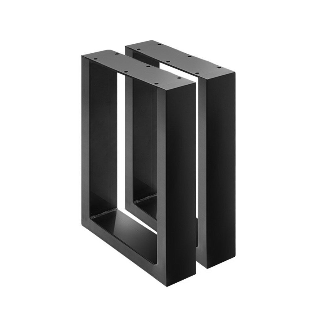 Artiss Metal Table Legs DIY Rectangular 40X30CM Set of 2-Home &amp; Garden &gt; DIY &gt; Table Tops &amp; Bases-PEROZ Accessories