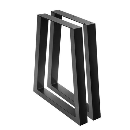 Artiss Metal Table Legs DIY Trapezoid 45X65CM Set of 2-Home &amp; Garden &gt; DIY &gt; Table Tops &amp; Bases-PEROZ Accessories