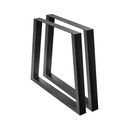 Artiss Metal Table Legs DIY Trapezoid 65X90CM Set of 2-Home &amp; Garden &gt; DIY &gt; Table Tops &amp; Bases-PEROZ Accessories
