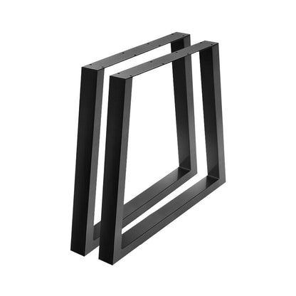 Artiss Metal Table Legs DIY Trapezoid 65X90CM Set of 2-Home &amp; Garden &gt; DIY &gt; Table Tops &amp; Bases-PEROZ Accessories