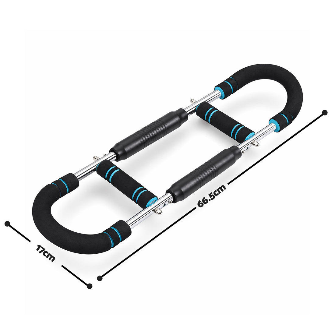 Everfit Twister Arm Exerciser 60-90lb Adjustable Chest Workout Equipment Home Gym Fitness-Sports &amp; Fitness > Exercise, Gym &amp; Fitness > Gym Equipment &amp; Accessories-PEROZ Accessories