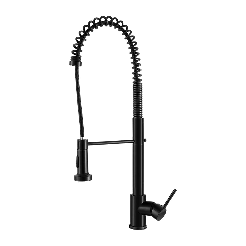 Cefito Kitchen Mixer Tap Pull Down 2 Modes Sink Faucet Basin Laundry Black-Furniture &gt; Bathroom &gt; Tap &amp; Sink Accessories-PEROZ Accessories