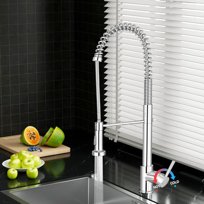 Cefito Kitchen Mixer Tap Pull Down 2 Modes Sink Faucet Basin Laundry Chrome-Furniture > Bathroom > Tap &amp; Sink Accessories-PEROZ Accessories