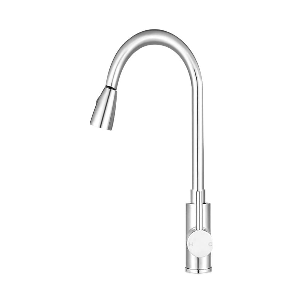 Cefito Kitchen Mixer Tap Pull Out 2 Mode Sink Faucet Basin Laundry Chrome-Furniture > Bathroom > Tap &amp; Sink Accessories-PEROZ Accessories