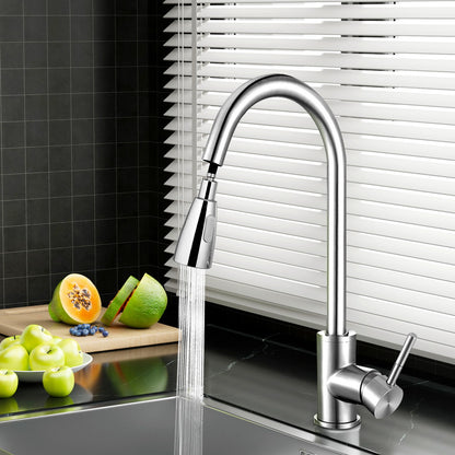 Cefito Kitchen Mixer Tap Pull Out 2 Mode Sink Faucet Basin Laundry Chrome-Furniture &gt; Bathroom &gt; Tap &amp; Sink Accessories-PEROZ Accessories
