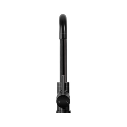 Cefito Kitchen Mixer Tap Mixer Rectangle Sink Faucet Basin Laundry Black-Furniture > Bathroom > Tap &amp; Sink Accessories-PEROZ Accessories