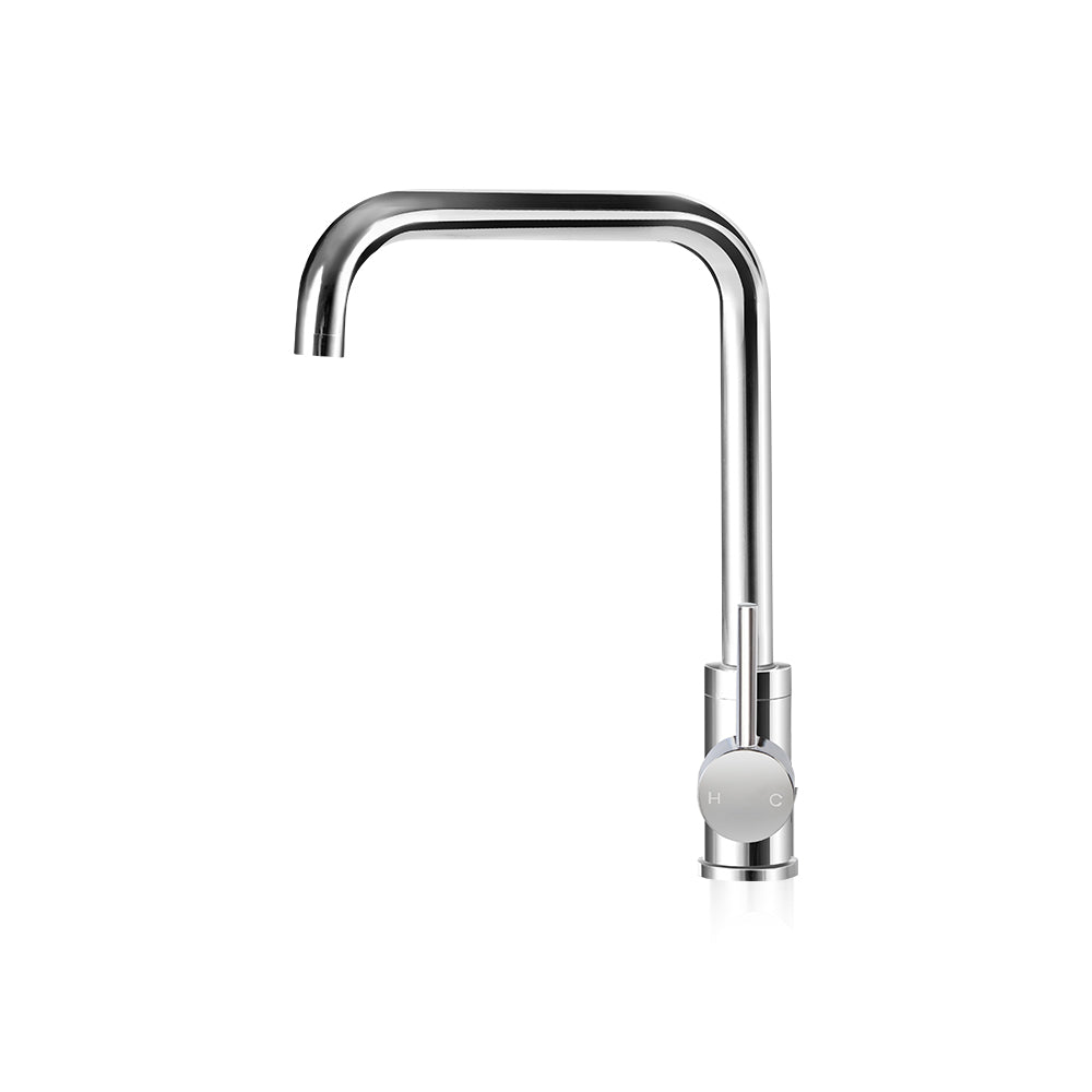 Cefito Kitchen Mixer Tap Mixer Rectangle Sink Faucet Basin Laundry Chrome-Furniture &gt; Bathroom &gt; Tap &amp; Sink Accessories-PEROZ Accessories