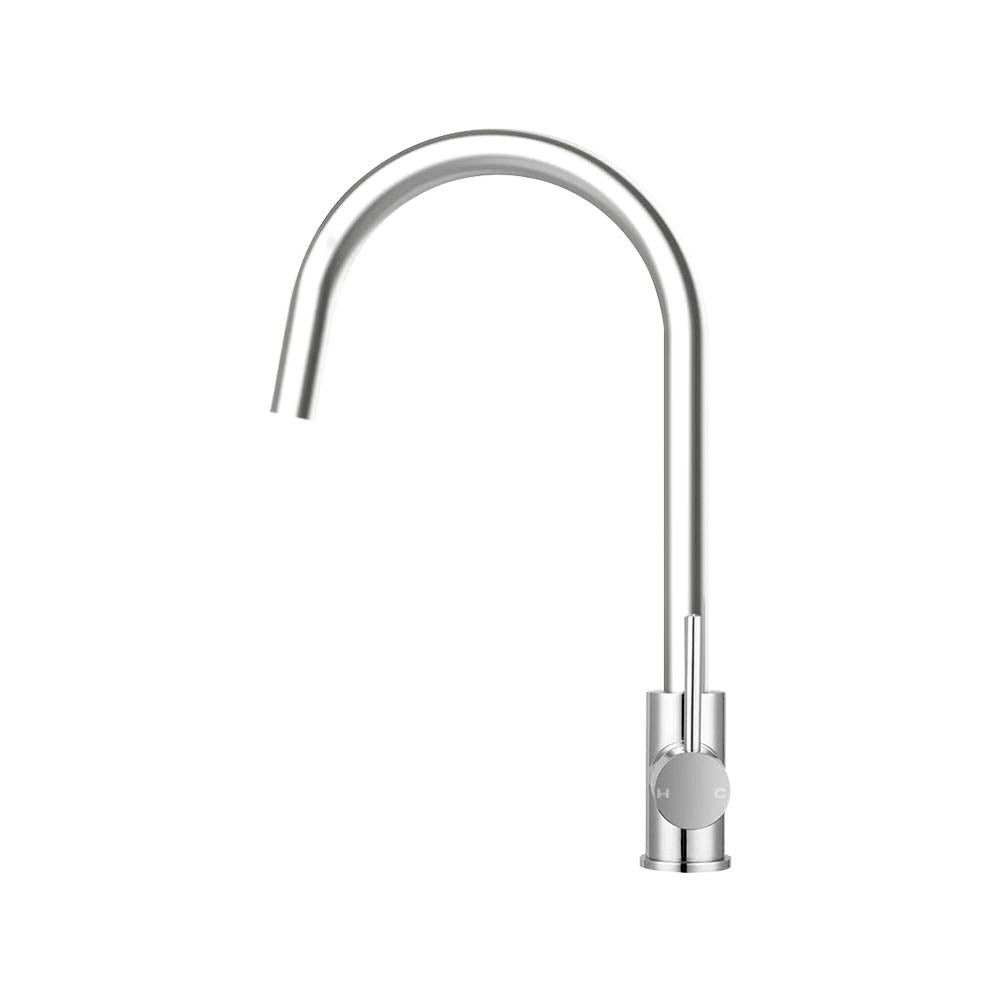 Cefito Kitchen Mixer Tap Mixer Round Sink Faucet Basin Laundry Chrome-Furniture &gt; Bathroom &gt; Tap &amp; Sink Accessories-PEROZ Accessories