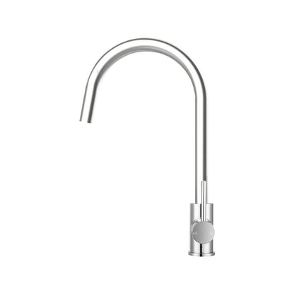 Cefito Kitchen Mixer Tap Mixer Round Sink Faucet Basin Laundry Chrome-Furniture &gt; Bathroom &gt; Tap &amp; Sink Accessories-PEROZ Accessories