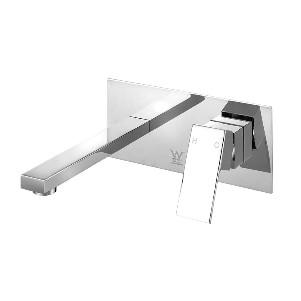 Cefito Bathroom Basin Mixer Tap Separate Faucet Vanity Laundry Chrome-Furniture &gt; Bathroom &gt; Tap &amp; Sink Accessories-PEROZ Accessories