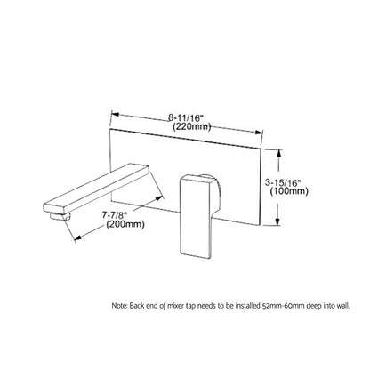 Cefito Bathroom Basin Mixer Tap Separate Faucet Vanity Laundry Chrome-Furniture &gt; Bathroom &gt; Tap &amp; Sink Accessories-PEROZ Accessories