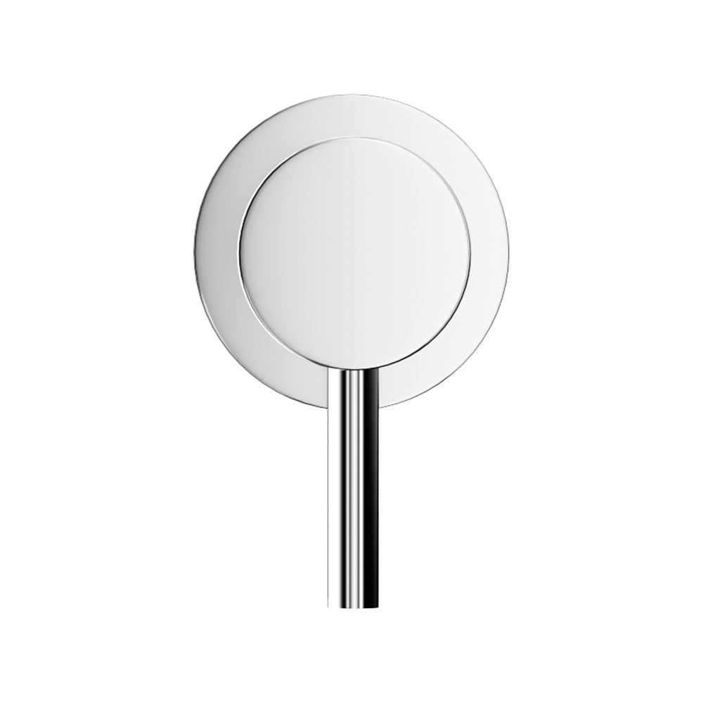 Cefito Basin Twin Tap Wall Round Brass Faucet Shower Bathtub Chrome-Home &amp; Garden &gt; Bathroom Accessories &gt; Shower Accessories-PEROZ Accessories