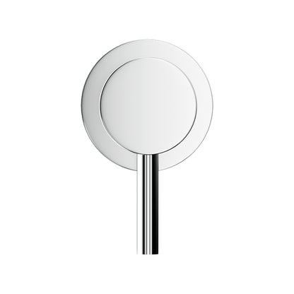 Cefito Basin Twin Tap Wall Round Brass Faucet Shower Bathtub Chrome-Home &amp; Garden &gt; Bathroom Accessories &gt; Shower Accessories-PEROZ Accessories