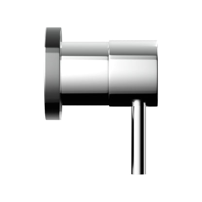 Cefito Basin Twin Tap Wall Round Brass Faucet Shower Bathtub Chrome-Home &amp; Garden &gt; Bathroom Accessories &gt; Shower Accessories-PEROZ Accessories