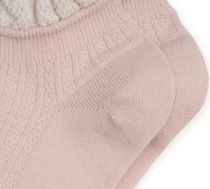 TARRAMARRA® 100% Cotton Ruffle Shallow Mouth Socks One Pair-PEROZ Accessories