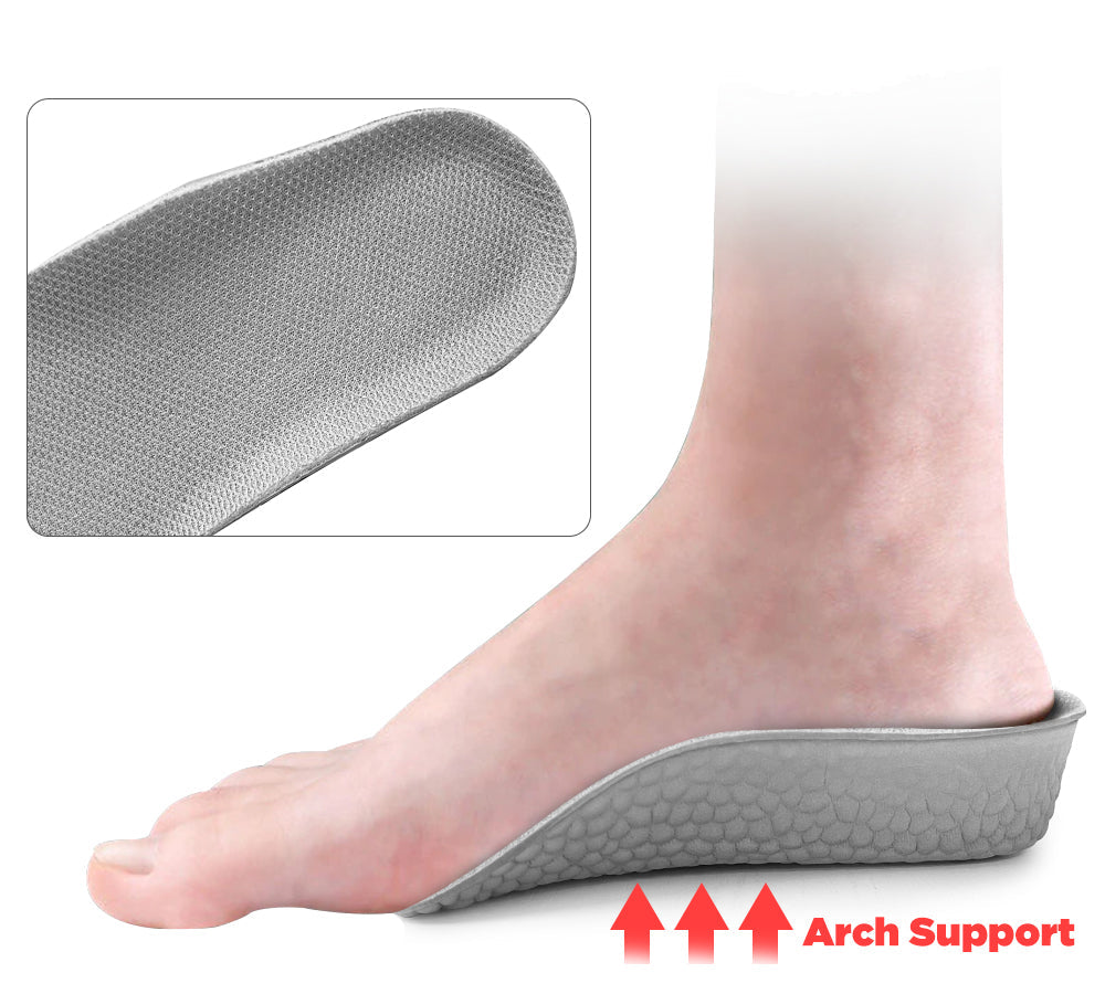 TARRAMARRA® Arch Support Invisible Heightening Insole Three Pairs-PEROZ Accessories