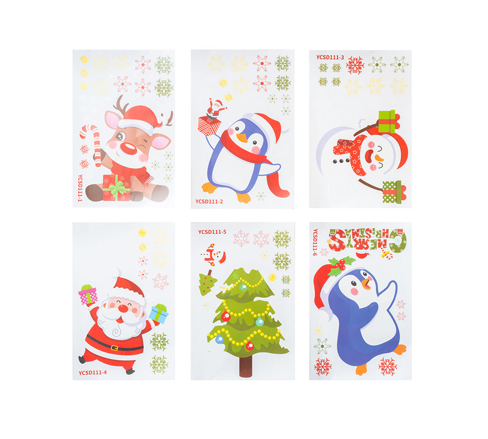 TARRAMARRA® Christmas Decor Window Stickers-PEROZ Accessories