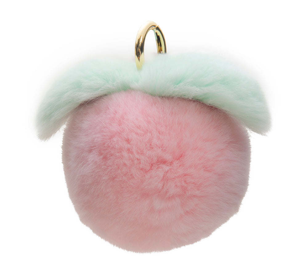 TARRAMARRA® Fluffy Peach Keyring-PEROZ Accessories