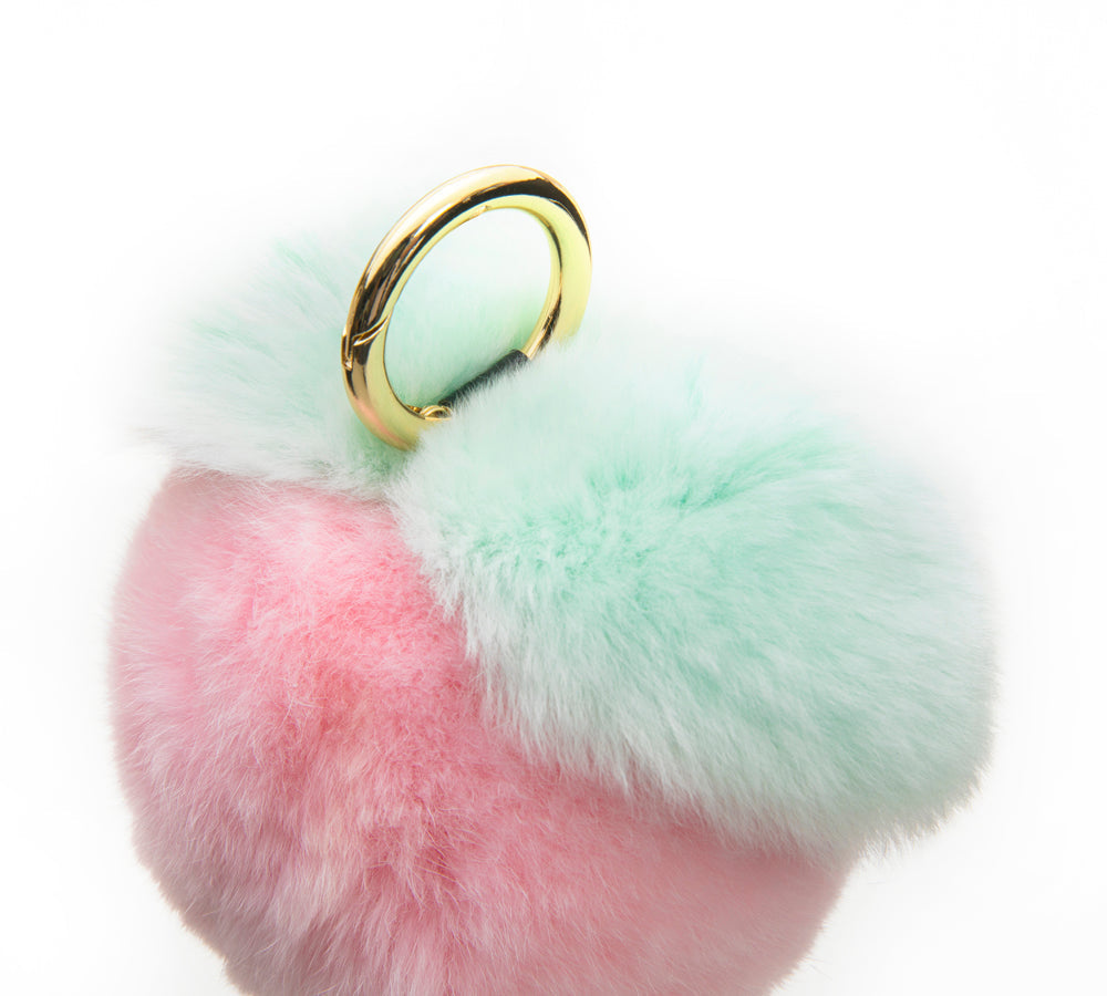 TARRAMARRA® Fluffy Peach Keyring-PEROZ Accessories