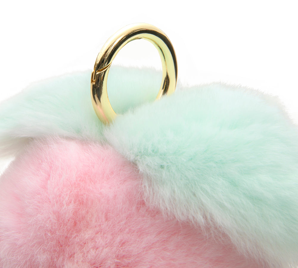 TARRAMARRA® Fluffy Peach Keyring-PEROZ Accessories