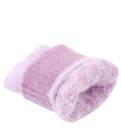 TARRAMARRA Kids Fingerless Ultra Plush Knit Gloves - TAZ117-Gloves &amp; Mittens-PEROZ Accessories