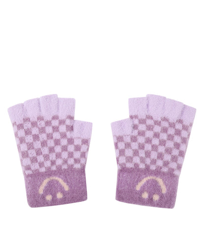 TARRAMARRA Kids Fingerless Ultra Plush Knit Gloves - TAZ117-Gloves &amp; Mittens-PEROZ Accessories