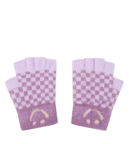 TARRAMARRA Kids Fingerless Ultra Plush Knit Gloves - TAZ117-Gloves &amp; Mittens-PEROZ Accessories