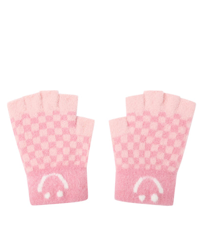 TARRAMARRA Kids Fingerless Ultra Plush Knit Gloves - TAZ117-Gloves &amp; Mittens-PEROZ Accessories