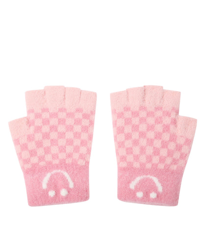TARRAMARRA Kids Fingerless Ultra Plush Knit Gloves - TAZ117-Gloves &amp; Mittens-PEROZ Accessories