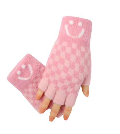 TARRAMARRA Kids Fingerless Ultra Plush Knit Gloves - TAZ117-Gloves &amp; Mittens-PEROZ Accessories