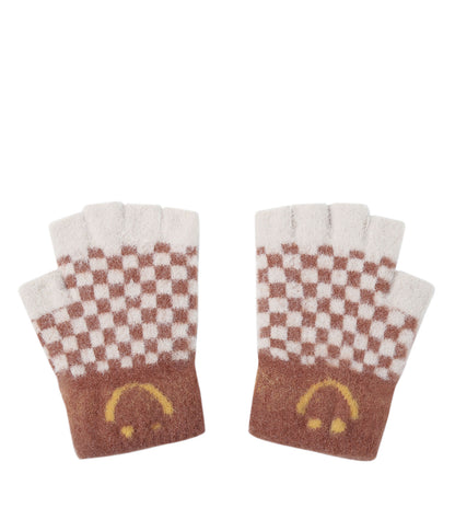 TARRAMARRA Kids Fingerless Ultra Plush Knit Gloves - TAZ117-Gloves &amp; Mittens-PEROZ Accessories