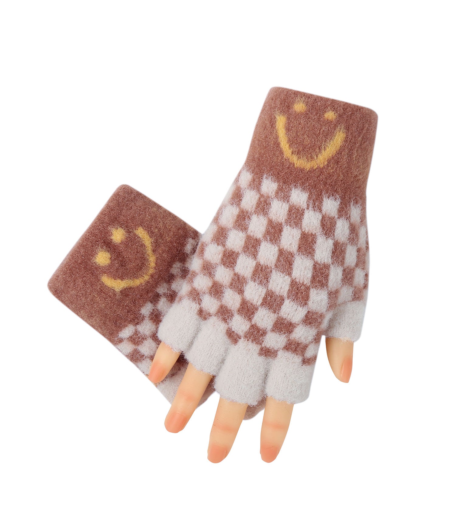 TARRAMARRA Kids Fingerless Ultra Plush Knit Gloves - TAZ117-Gloves &amp; Mittens-PEROZ Accessories