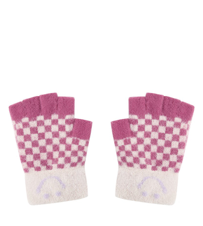 TARRAMARRA Kids Fingerless Ultra Plush Knit Gloves - TAZ117-Gloves &amp; Mittens-PEROZ Accessories