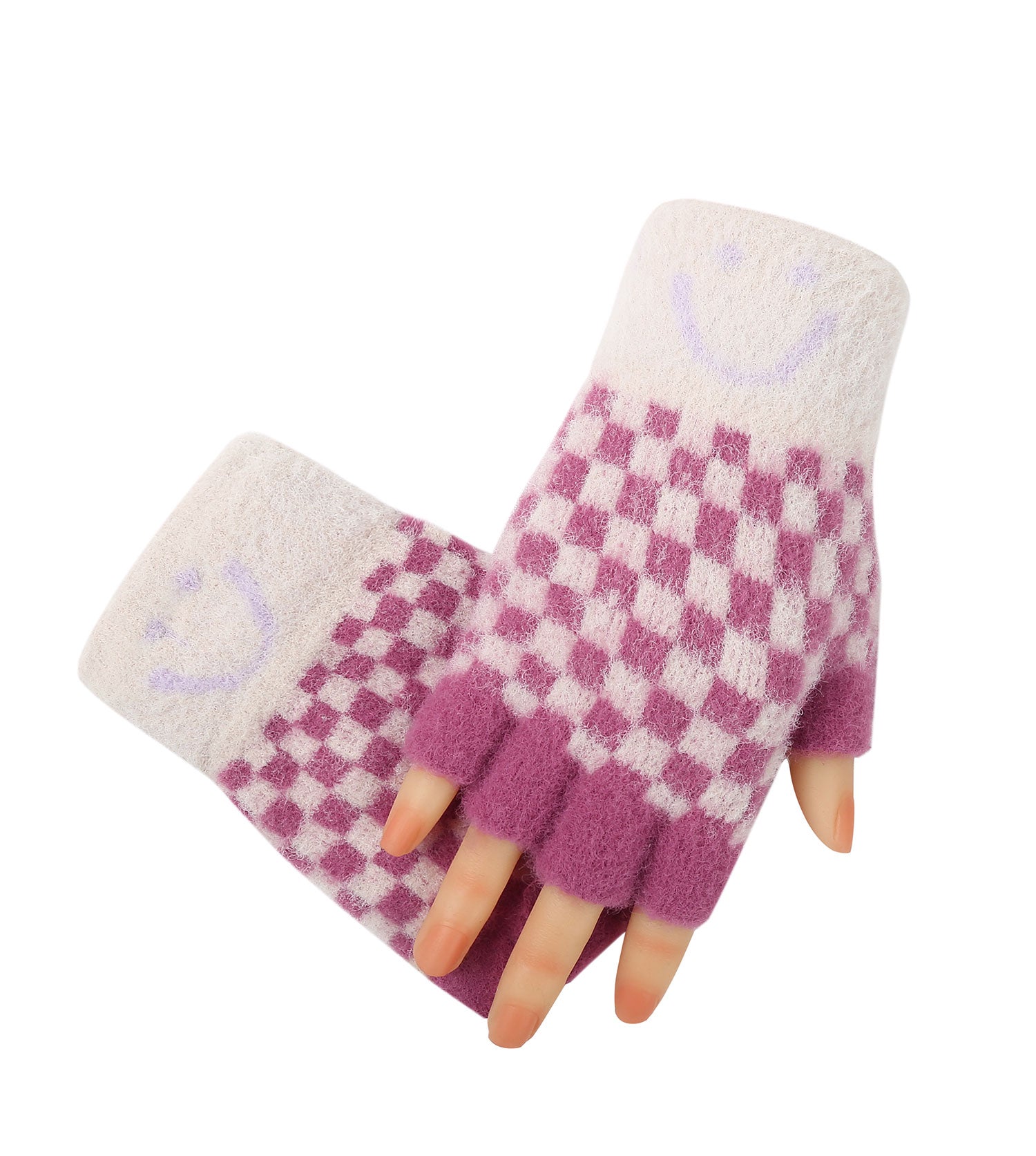 TARRAMARRA Kids Fingerless Ultra Plush Knit Gloves - TAZ117-Gloves &amp; Mittens-PEROZ Accessories