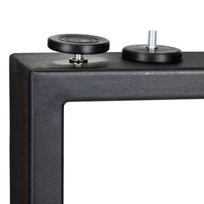 Oikiture 4X Coffee Dining Table Legs Bench Box DIY Steel Metal Industrial 40CM-Table Legs-PEROZ Accessories