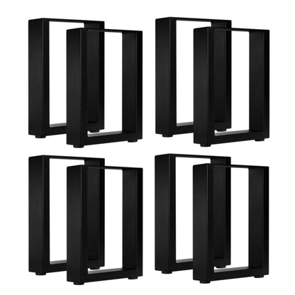 Oikiture 8X Coffee Dining Table Legs Steel Industrial 71x50CM-Table Legs-PEROZ Accessories