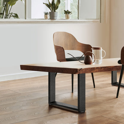 Oikiture 8X Coffee Dining Table Legs Steel Industrial 71x50CM-Table Legs-PEROZ Accessories