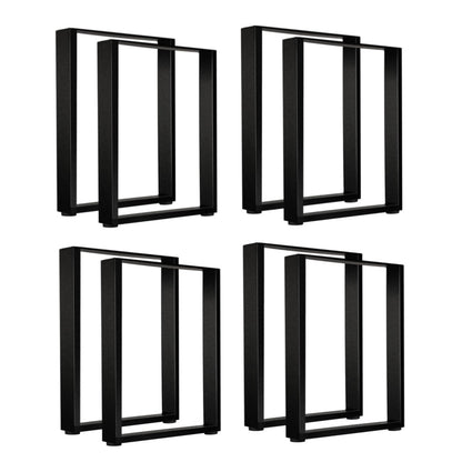 Oikiture 8X Coffee Dining Table Legs DIY Steel Industrial 40CM-Table Legs-PEROZ Accessories