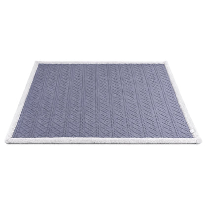 Giselle 152x203cm Throw Blanket Double-Sided Fleece Lightweight For Sofa Couch Bed Queen-Home &amp; Garden > Bedding > Blankets &amp; Throws-PEROZ Accessories