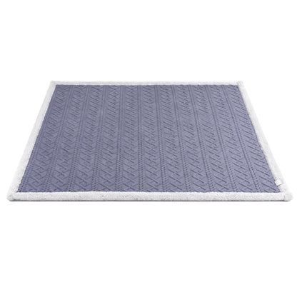 Giselle 203x230cm Throw Blanket Double-Sided Fleece Lightweight For Sofa Couch Bed-Home &amp; Garden > Bedding > Blankets &amp; Throws-PEROZ Accessories