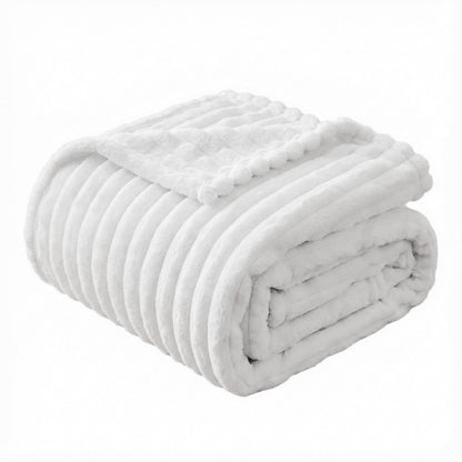 Giselle 127x152cm Throw Blanket Fleece Soft Lightweight Cozy Sofa Couch Bed Throw-Home &amp; Garden > Bedding > Blankets &amp; Throws-PEROZ Accessories
