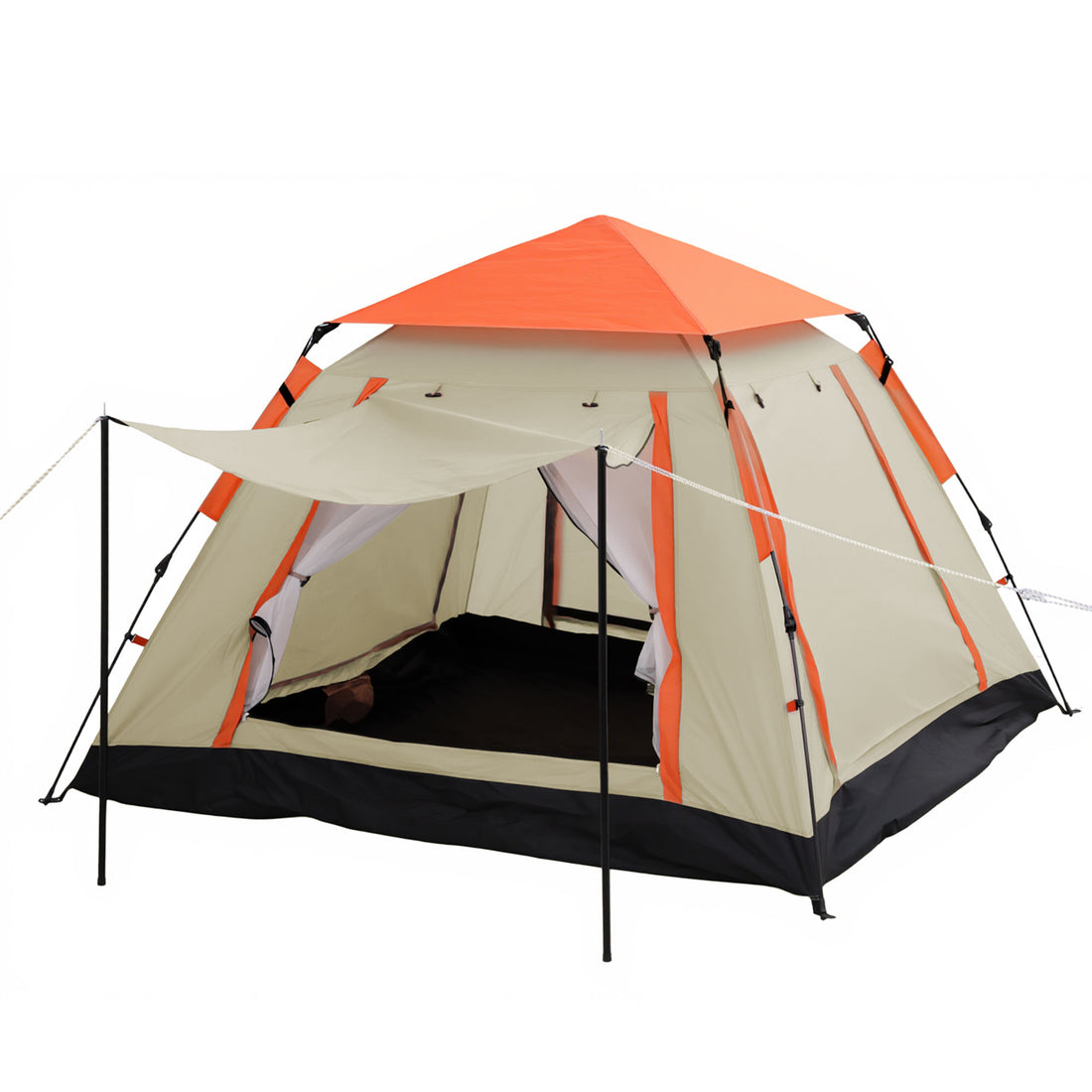 Weisshorn Pop Up Camping Tent 3-4 Person Automatic Tent Instant Setup Waterproof-Outdoor Recreation > Camping > Tents-PEROZ Accessories