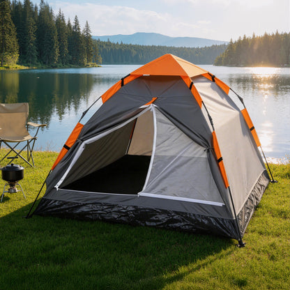 Weisshorn 2 Person Instant Pop Up Camping Tent Automatic Waterproof Hiking Beach-Outdoor Recreation > Camping > Tents-PEROZ Accessories
