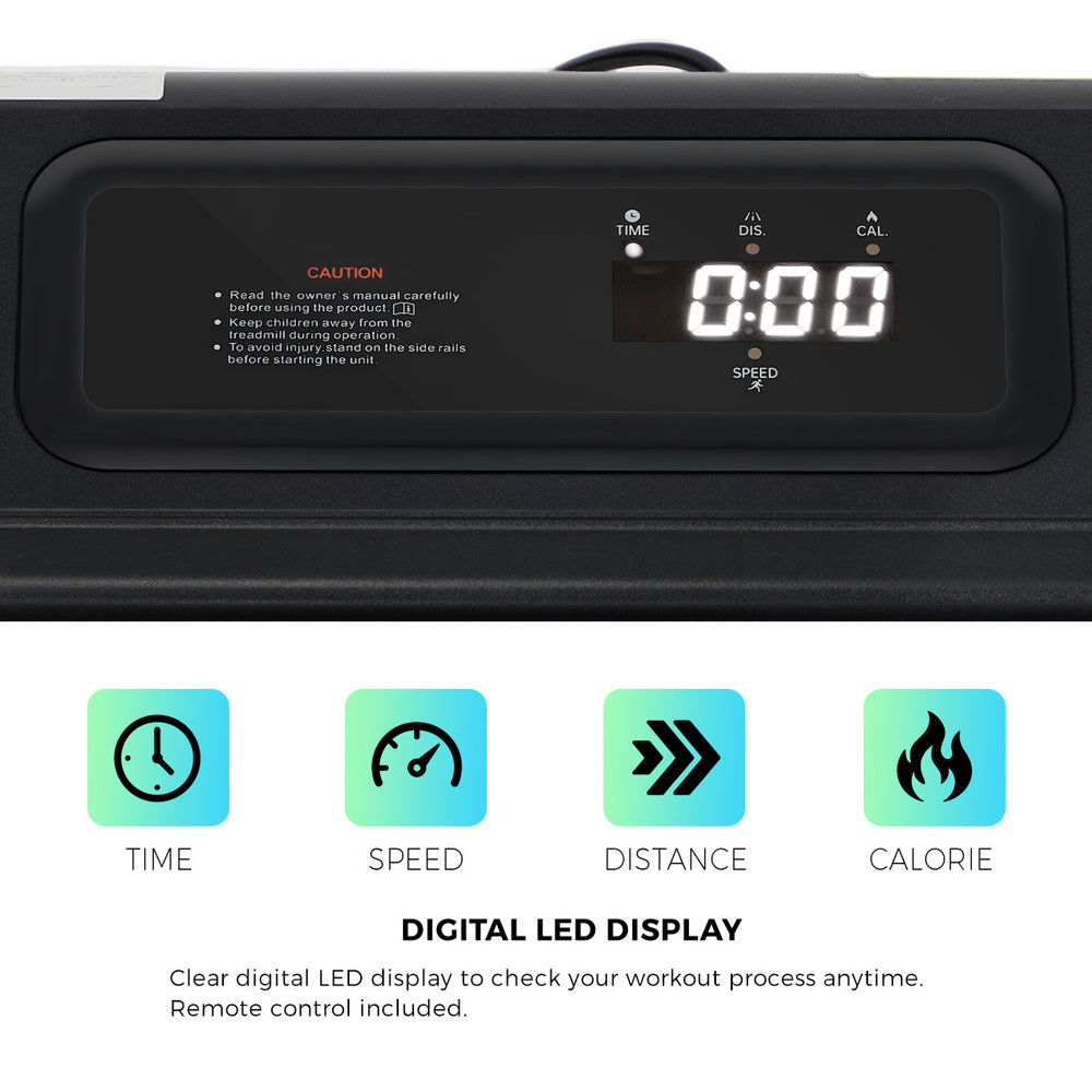 Finex Treadmill Electric Walking Pad 2-in-1 Home Fitness Foldable-Walking Pad-PEROZ Accessories