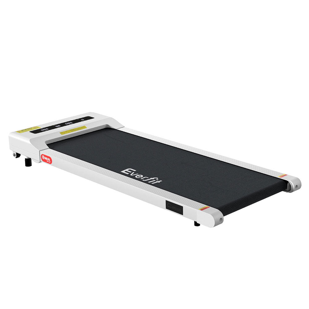 Everfit Treadmill Electric Walking Pad Under Desk Home Gym Fitness 360mm White-Sports &amp; Fitness &gt; Exercise, Gym &amp; Fitness &gt; Treadmills-PEROZ Accessories
