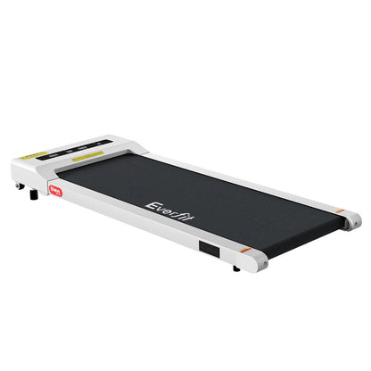 Everfit Treadmill Electric Walking Pad Under Desk Home Gym Fitness 360mm White-Sports &amp; Fitness &gt; Exercise, Gym &amp; Fitness &gt; Treadmills-PEROZ Accessories