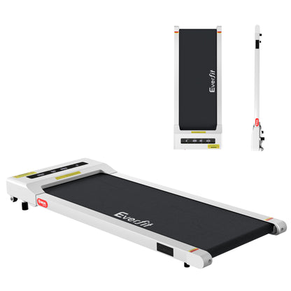 Everfit Treadmill Electric Walking Pad Under Desk Home Gym Fitness 360mm White-Walking Pad-PEROZ Accessories